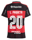 Camisa Flamengo I 2026 L. Paquetá N° 20
